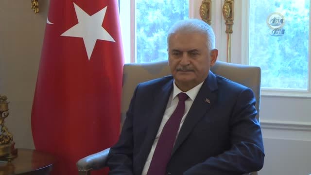 Başbakan Binali Yıldırım, Hava Kuvvetleri Komutanı Orgeneral Hasan Küçükakyüz'ü Kabul Etti