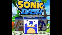 Sonic Dash get Unlimited rings,All charers Unlocked Android