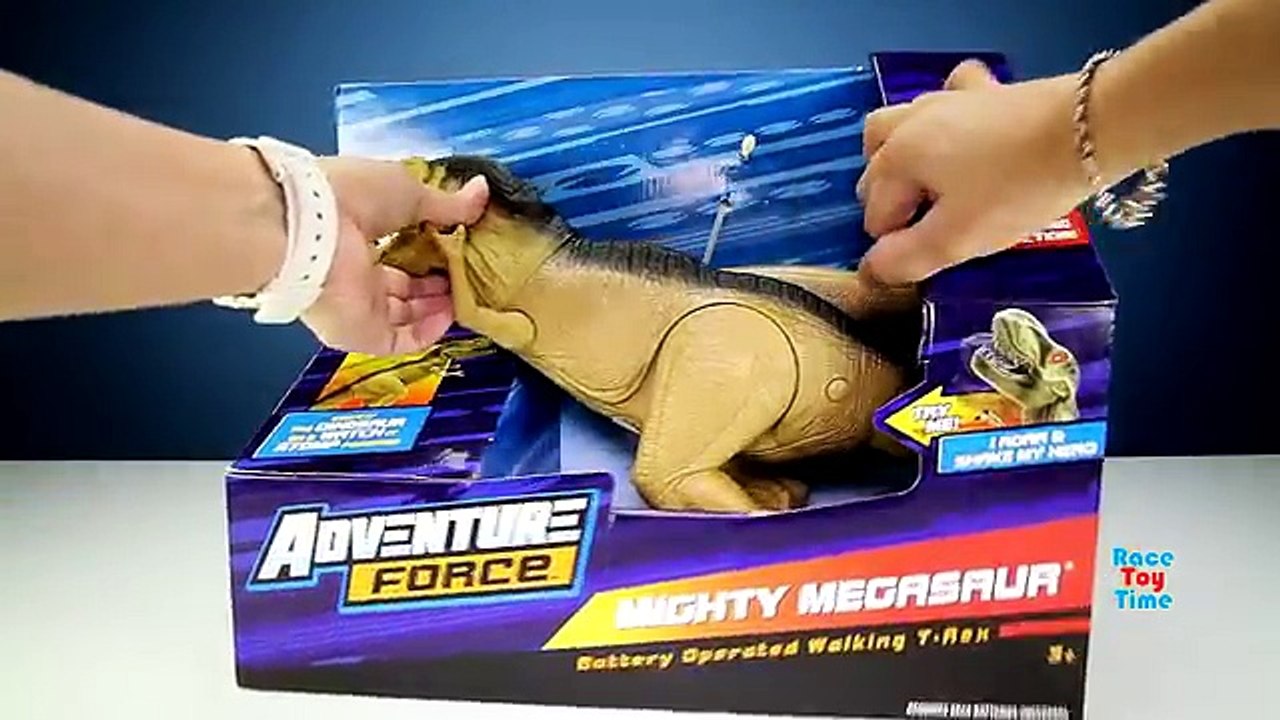 Et dinosaure dinosaures pour de lumière son jouet jouets en marchant Tyrannosaurus rex triceratops
