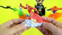 Justice League Burger King 2003 Toys Complete Set Superman Batman Wonder Woman