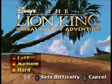 Disneys the lion king ps1   save game   100%   gameplay