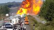 Explosion d'un camion transportant des bouteilles de gaz sur la RN10 (Charente-Maritime)