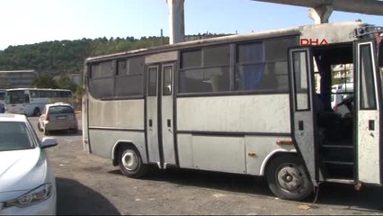 Ayazağa'da 2 Otobüs ve 2 Midibüs Yandı