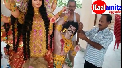 ये व्यक्ति है मां दुर्गा का अनन्य भक्त, करता है ये अनोखा काम this person is exclusive devotee of durga does this unik
