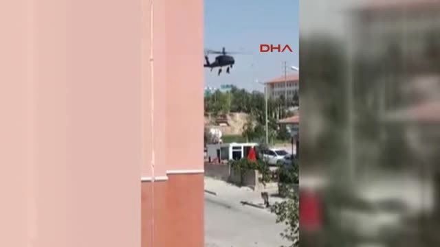 Niğde'de Helikopter Kazası 1 Polis Şehit 1 Polis Yaralı 4- Olay Öncesi Dakikalar Kameralara Böyle...