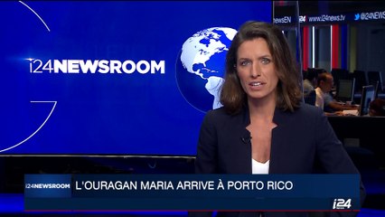 L'ouragan Maria arrive à Porto Rico
