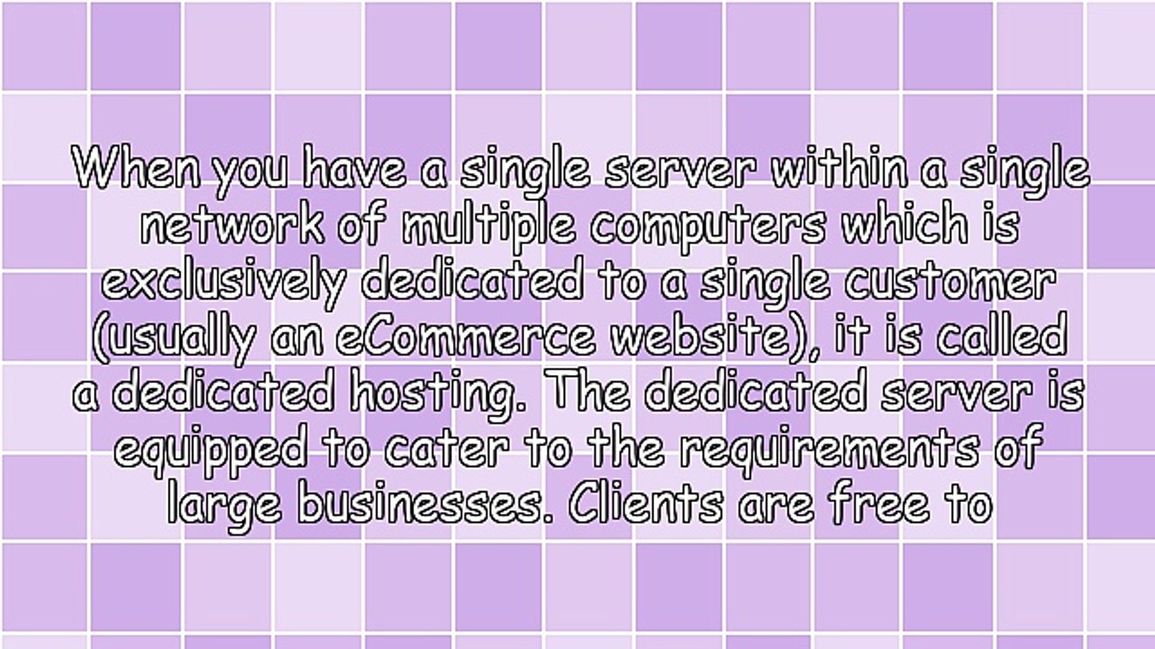 Advantages of Choosing a Dedicated Server for Your Business