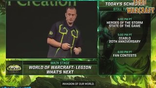 WoW Legion: Patch 7.2 - NEW RAID - Bosses & Presentation (Blizzcon 2016)