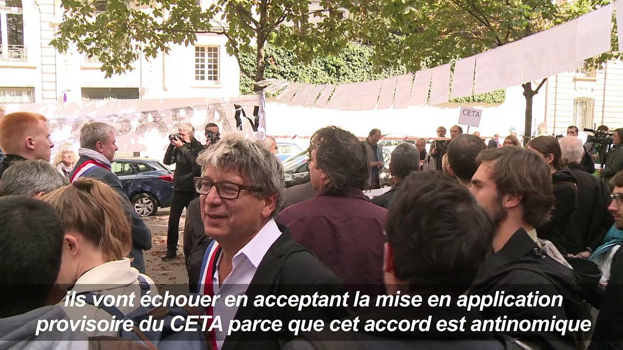 Insoumis, communistes et Attac réunis contre le CETA
