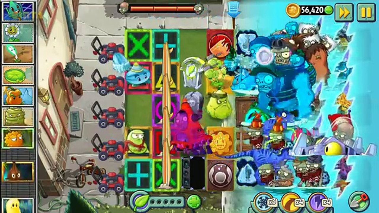 Plants vs Zombies 2 - Jurassic Marsh Day 32: Zomboss