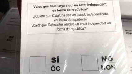 Interior cifra en 10 millones las papeletas incautadas para votar el 1-O