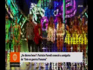 ¿Se dieron beso - Patricio Parodi conocio a amiguita de EEG Panama