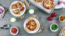 30 Minute Pizza Crust Mini Pizzas