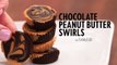 100-Calorie Chocolate Peanut Butter Swirls