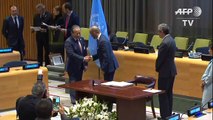 ONU: signature d'un traité interdisant l'arme nucléaire