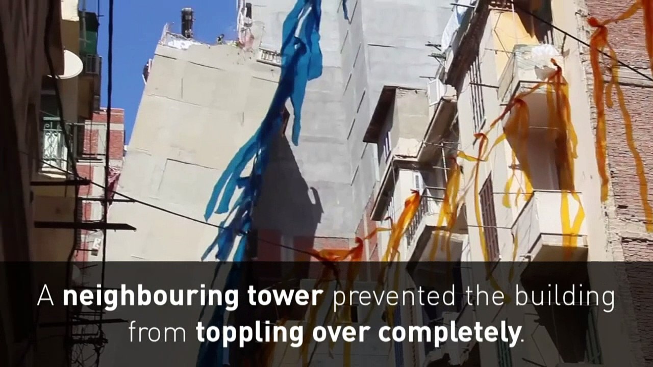 Alexandria’s dodgy ‘leaning tower’ housing block