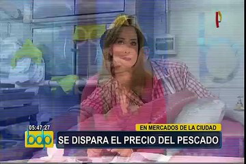 Se dispara el precio del pescado en mercados de Lima