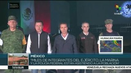 Peña Nieto prioriza el rescate en el terremoto de México