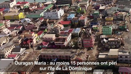 L'ouragan Maria fait des ravages à La Dominique