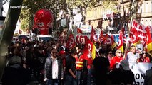Hundreds march against Macron's labour reform in Toulouse