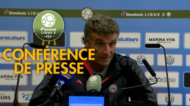 Conférence de presse Tours FC - Nîmes Olympique (0-4) : Gilbert ZOONEKYND (TOURS) - Bernard BLAQUART (NIMES) - 2017/2018