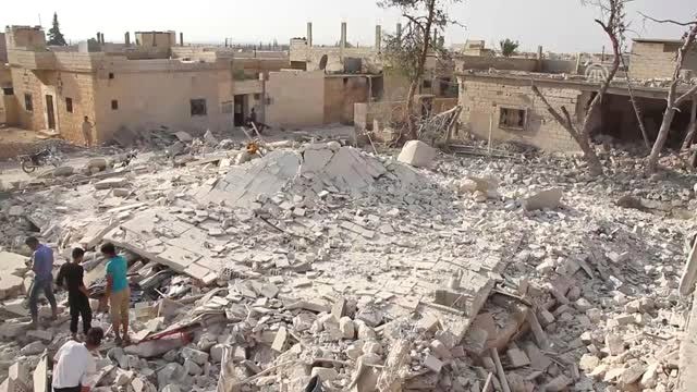 Suriye'de Muhaliflere Yönelik Hava Saldırıları Sürüyor