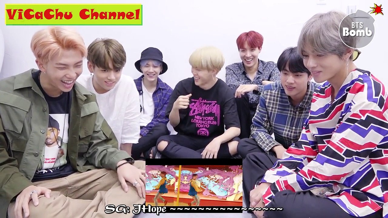 [BANGTAN BOMB] BTS 'DNA' MV REAL reaction @6-00PM (170918) - BTS (방탄소년단)