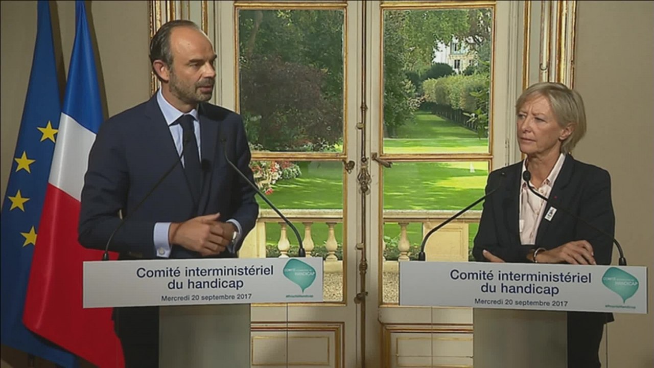 Comité interministériel du handicap : la conférence de presse du Premier ministre