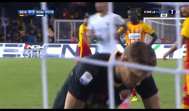 Edin Dzeko Goal HD - Benevento 0-3 AS Roma - 20.09.2017