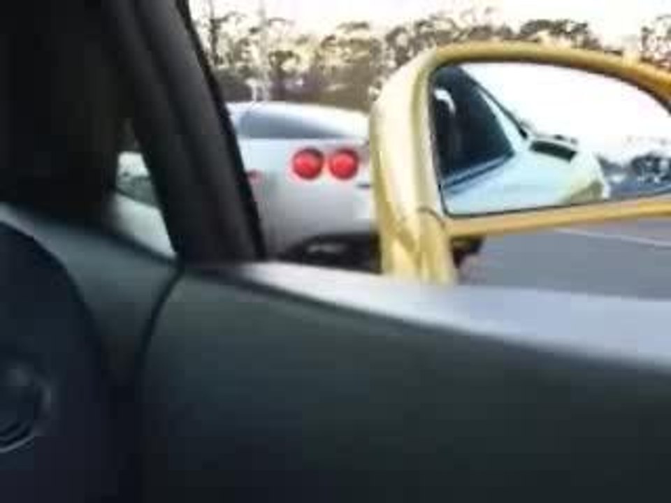 corvette Z06 vs  gallardo