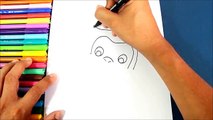 Cómo dibujar a JORGE EL CURIOSO | How to draw and paint Curious George
