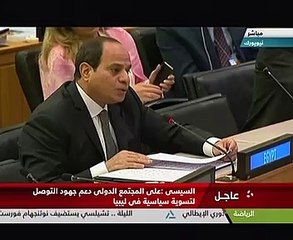 السيسى: مستمرون فى تقديم كل جهد يدعم قدرات الجيش الوطنى الليبى