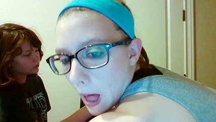 My Sisters Putting Makeup on me