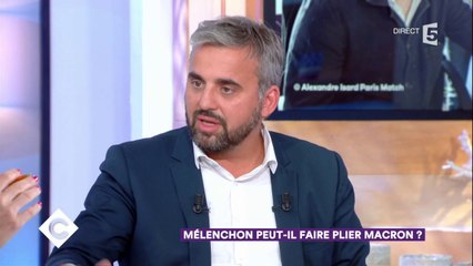 Alexis Corbière : Mélenchon peut-il faire plier Macron ? - C à Vous - 20/09/2017
