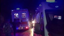 Düzce'de Fındık İşçilerini Taşıyan Minibüs Şarampole Yuvarlandı 13 Kişi Yaralandı