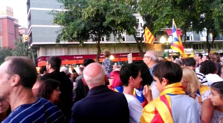 Concentració a València contra el cop d'estat del govern espanyol