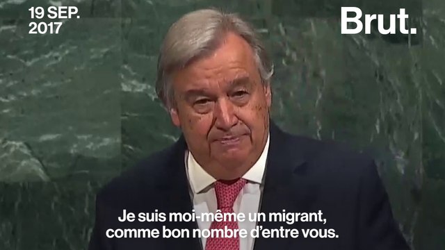 Nations unies : le message d'António Guterres sur les migrants