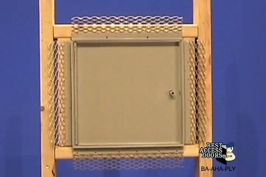Recessed Access Doors with Plaster Flange - BA-AHA-PLY