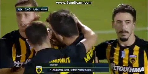 Christodoulopoulos L.  Penalty  Goal  HD  AEK Athens FC 1 - 0	 Lamia  20-09-2017