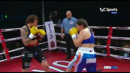 Chris Namus vs Yamila Esther Reynoso (12-08-2017) Full Fight