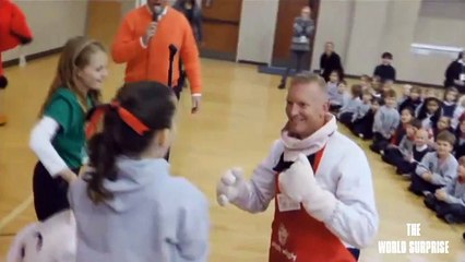 School Assembly 'Pig' Turns Out to Be Military Dad With a Big Surprise