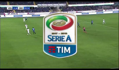 Andrea Petagna Goal HD - HD - Atalanta 1-0 Crotone - 20.09.2017