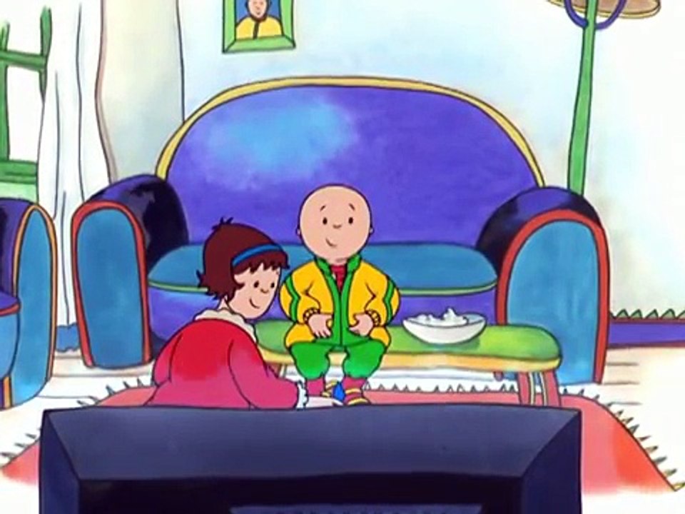 Caillou Caillou Learns to Skate