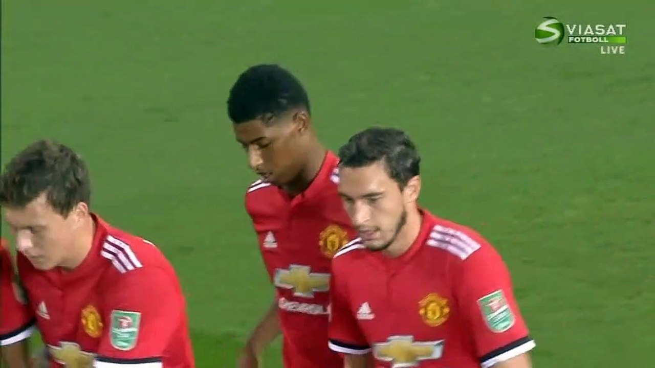 Marcus Rashford Goal HD  - Manchester United 2-0 Burton 20.09.2017