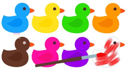 Fun Play and Learn Colours with Play Dough Ducks Fun for Kids