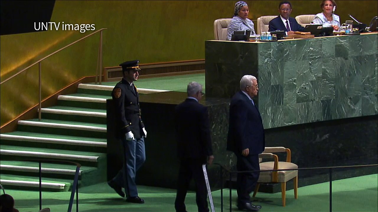 Abbas at UN calls for end to 'apartheid' for Palestinians