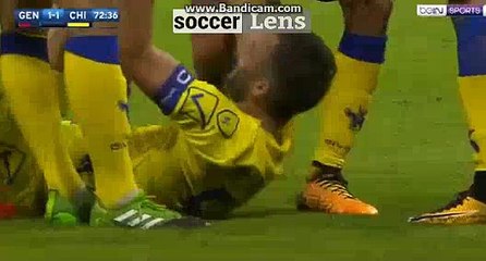 Genoa 1-1 Chievo 20/09/2017 Alessandro Gamberini Goal  HD