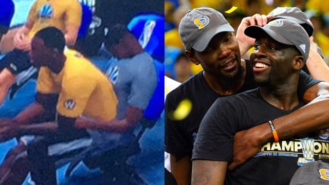 Draymond Green Gives Kevin Durant a LAP DANCE in Weird NBA 2K18 Glitch