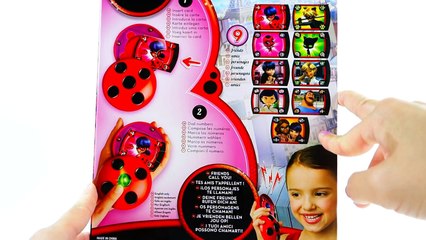 NEW Miraculous Ladybug and Cat Noir Toy Comp Caller Phone Playset Unboxing and Review