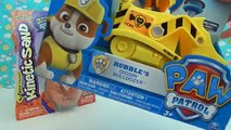 Paw Patrol Rubbles Diggin Bulldozer Toy and Kinetic Sand by Toy Reviews For You